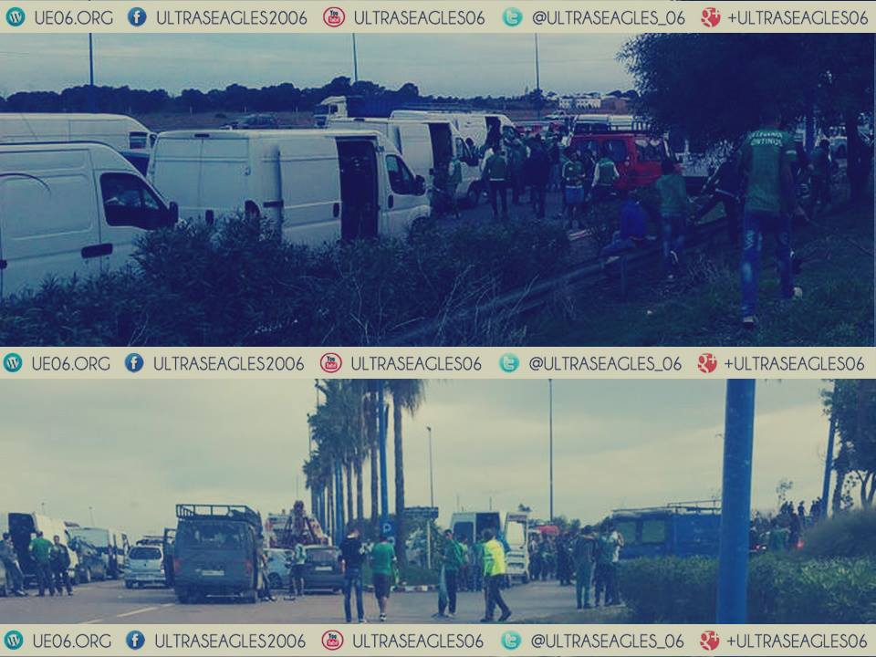 UltrasEagles_06's tweet photo. Direction --> Rabat #FUSRCA #CDT2015 https://t.co/W63eKUvgru