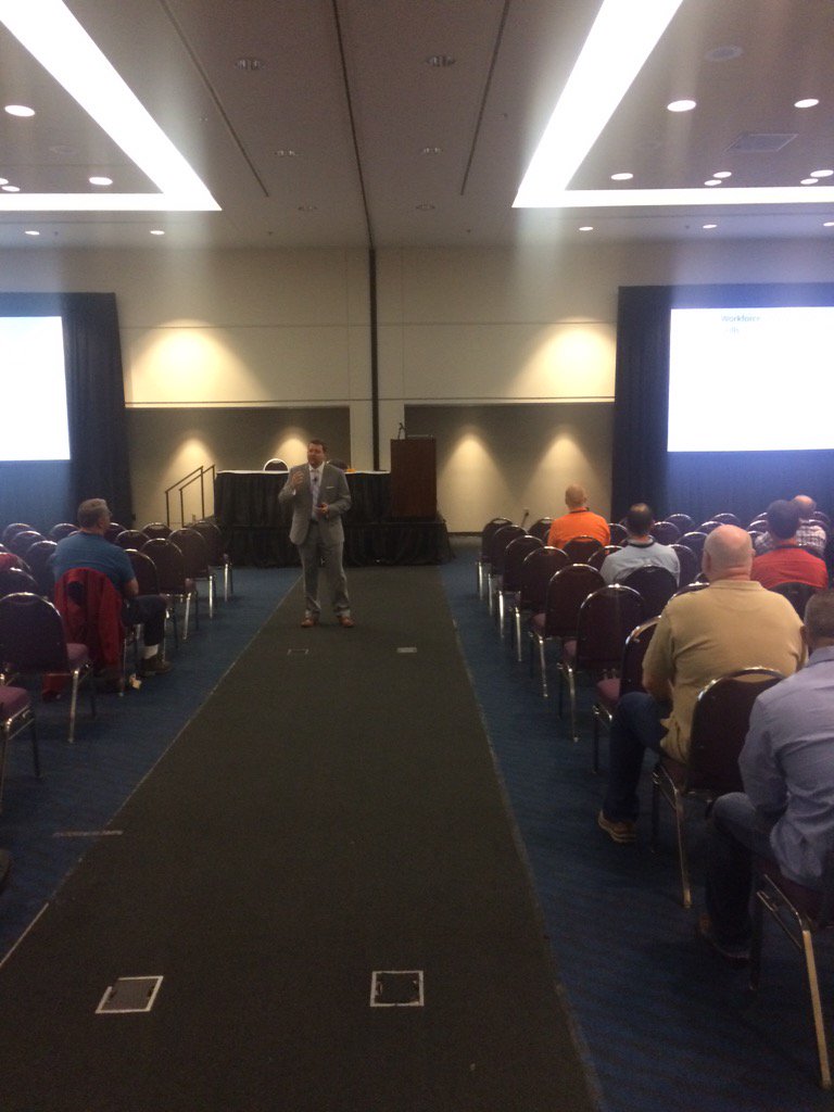 maps_conference's tweet photo. @ShonIsenhour getting things kicked off for day 2 @maps_conference #MAPS2015 https://t.co/qo7xZo9cA4