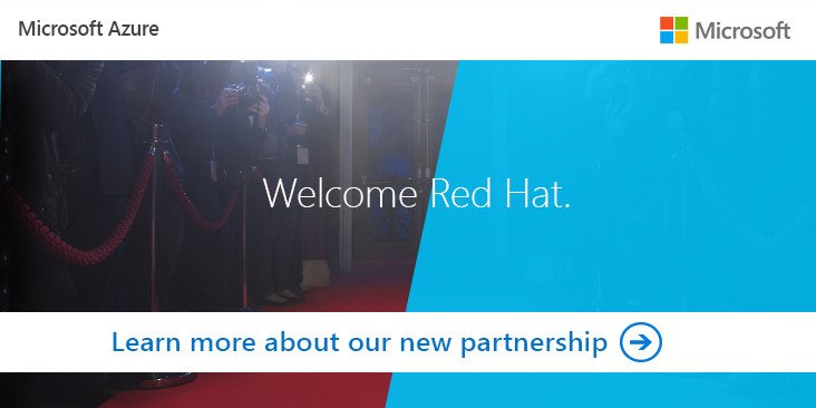 MSCloud's tweet photo. .@Microsoft & @RedHatNews join forces to deliver new standard for #Linux on Microsoft #Azure https://t.co/ZQoIRvZQSI https://t.co/UxwjbV5fMQ