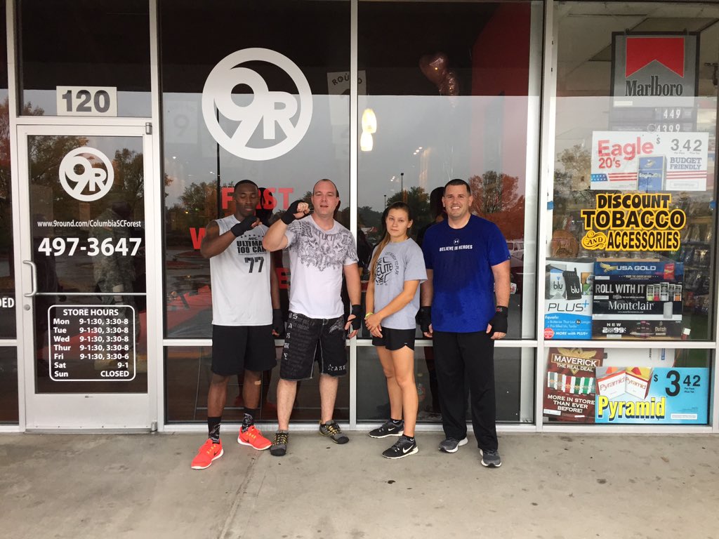 9roundforest's tweet photo. #9roundforest #kickboxing #fitness thanks the morning crew https://t.co/PW06Cr6aNL