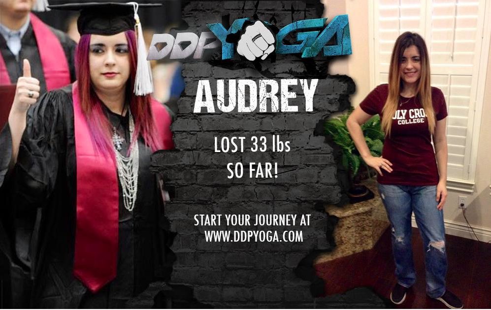 ALIVEFit's tweet photo. Just a reminder of what @DDPYoga did for Audrey and @ALIVEFit! #LetsGoAlive #WhatCouldYouDo https://t.co/vsCziLHR14