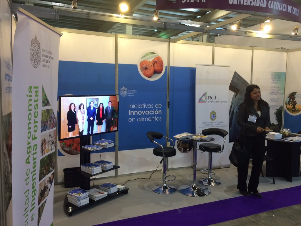 CienciaEmpresa's tweet photo. Visitanos en nuestro stand (512) #ExpoFoodProcess #EspacioRiesco @CentroinnovaUC https://t.co/AgxzqCdnqY