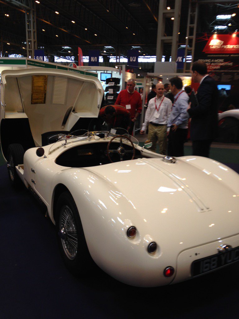 advancedenguk's tweet photo. Jaguar CType at our #automotive feature area - Come and see it #advengshow @advancedenguk https://t.co/ov3zTF4WRM