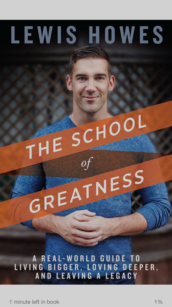 Starting this book now!@LewisHowes