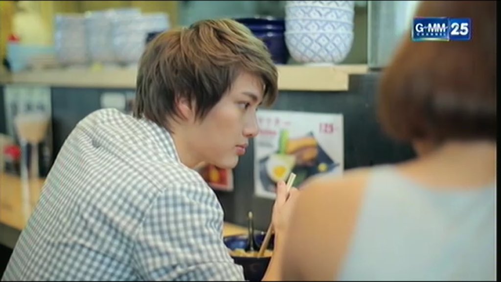 RubyRainnie's tweet image. โอยนยยอยากกินราเมงด้วยคนนน มุมข้างงงยังน่ารักขนาดนี้  #DevilLoverSeries