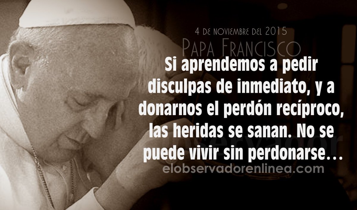 observacatholic's tweet photo. La familia es un gran gimnasio para entrenar al perdón NO SE PUEDE VIVIR SIN PERDONARSE >https://t.co/dzSRm01F2i< https://t.co/DUYAdBIVrN