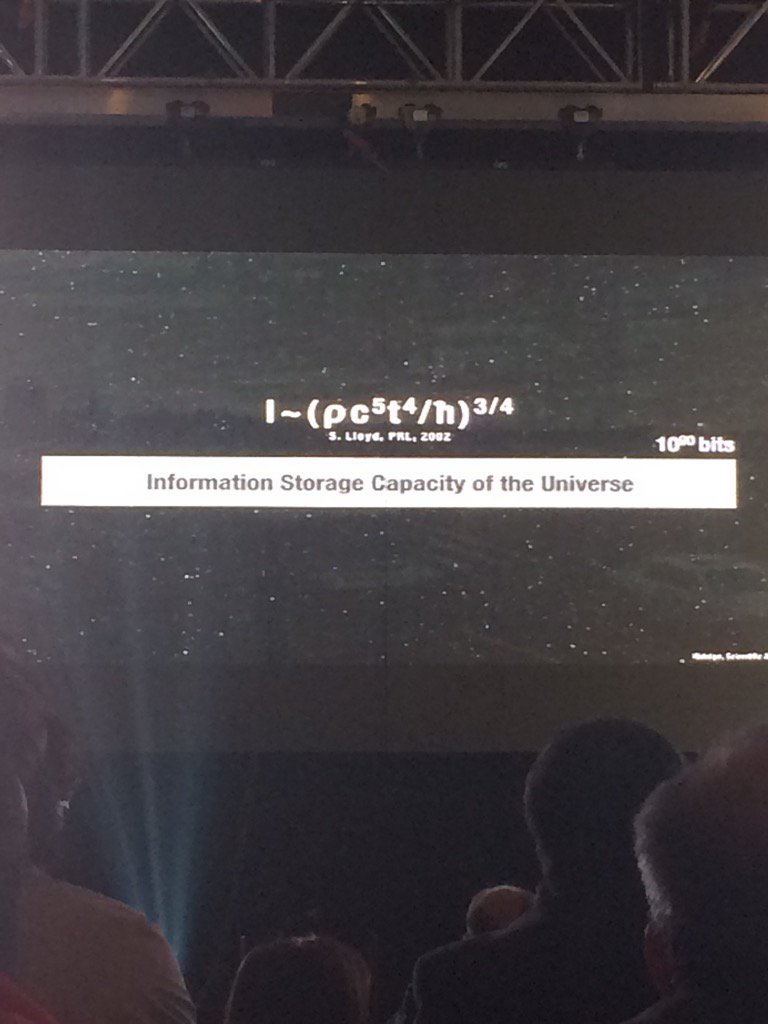 Brudahia's tweet photo. Cantidad de informacion en el universo jajaja #OracleDigitalTransformationDay https://t.co/50k4j2sE6O