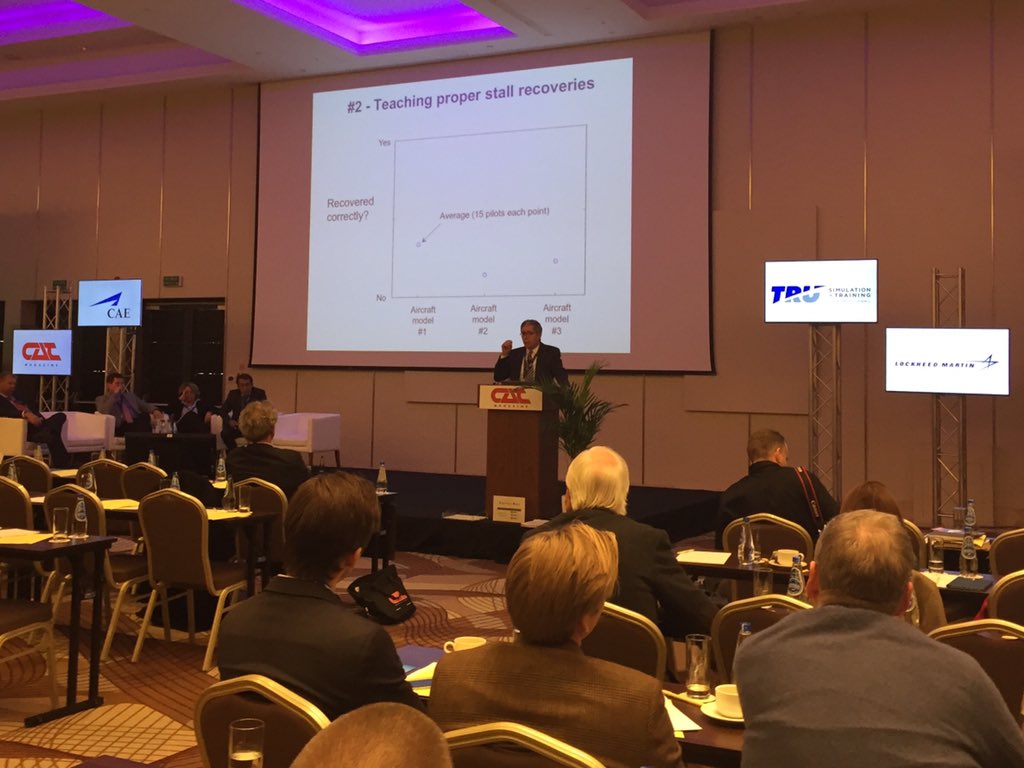 PaulDRyder's tweet photo. Jeff Schroeder of @FAANews talks the science of aerodynamic stalls and recovery at #eats2015 #UPRT #AVsafety https://t.co/wuNiNK0D8F