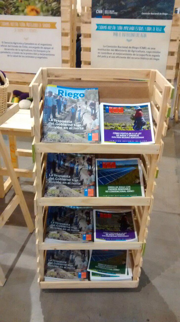 CNRCHILE's tweet photo. Todo listo en stand @MinagriCL para recibir a asistentes en Feria #ExpoFoodProcess en EspacioRiesco https://t.co/Kj9wzUwwzL