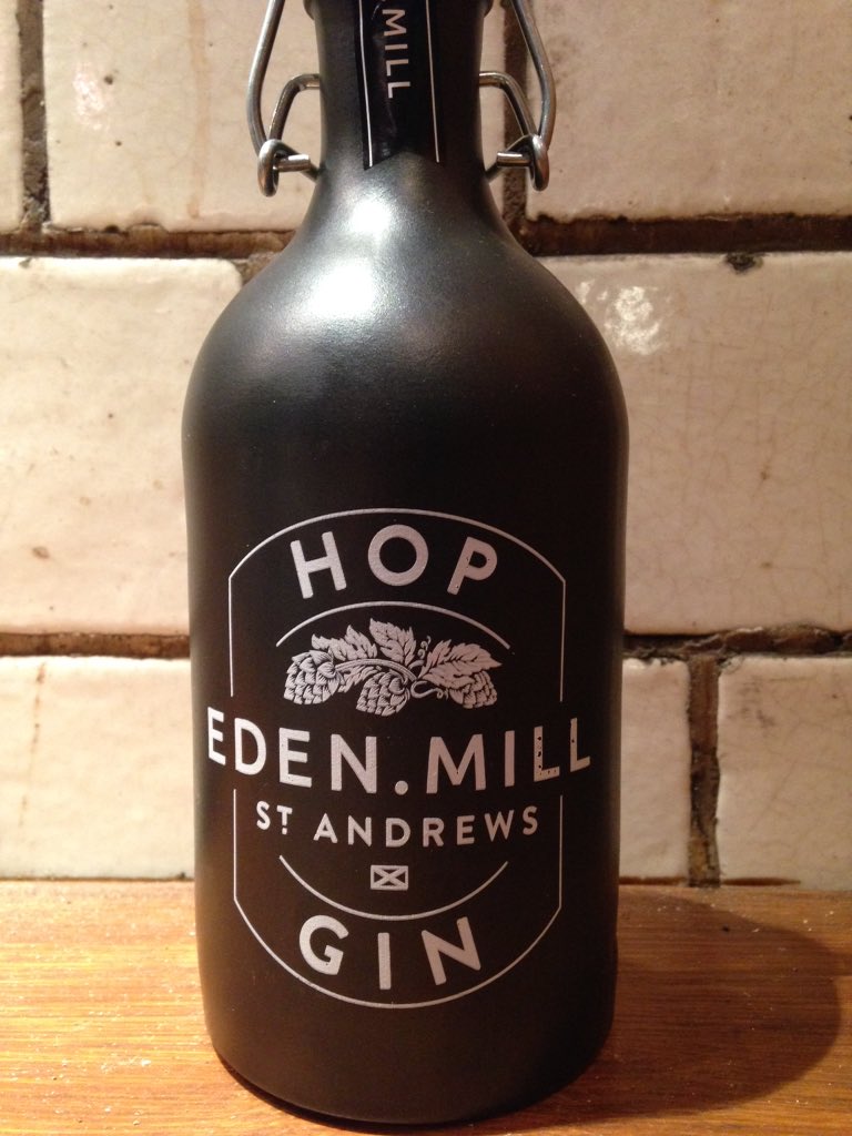 Brelbar's tweet photo. A welcome addition to our gantry. Eden Mills Hop Gin #hoppedgin #scottishgin @EdenMill https://t.co/cFL5M8bMuz