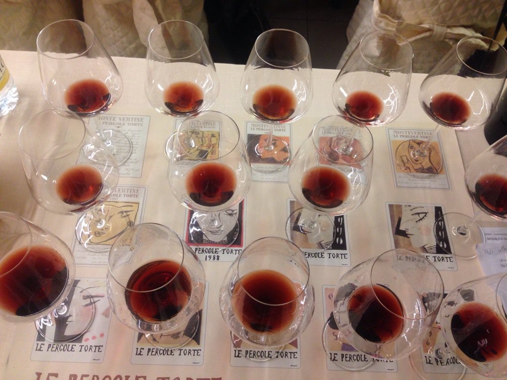 ancaranivini's tweet photo. 28 years #pergoletorte #montevertine #winetasting in Siena. Amazing !! https://t.co/ZiusBJ0B7E