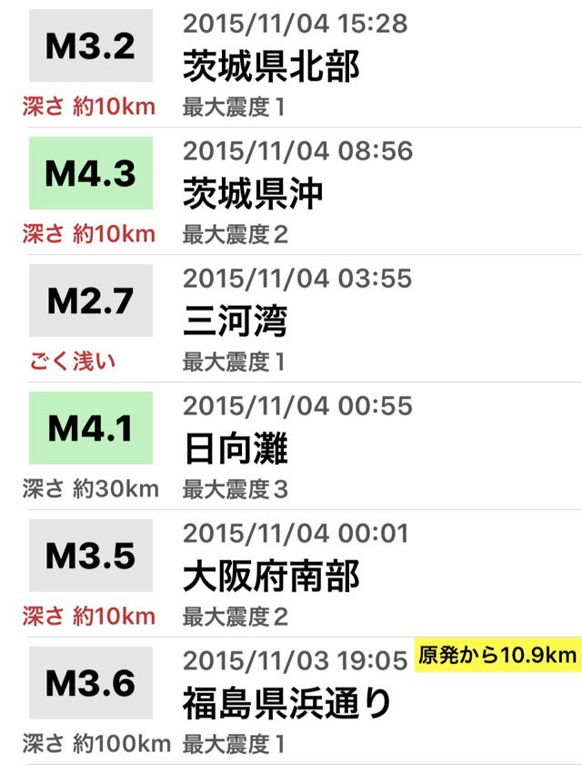 sato_kuniko's tweet image. #地震マップ #地震 #QuakeMap