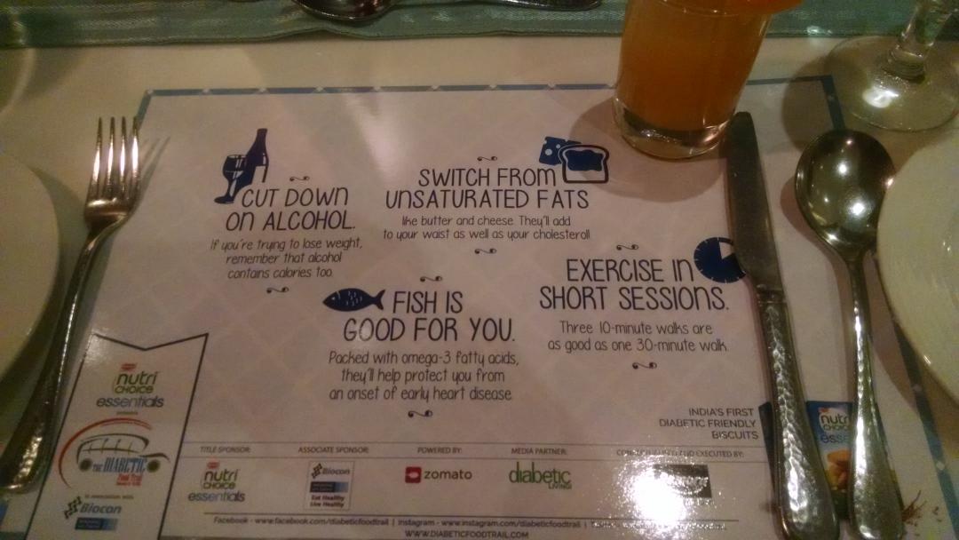 Bioconlimited's tweet photo. The @dfoodtrail #bloggers meet in Bangalore gets underway at the Sultans of Spice restaurant. #BioDiabetes https://t.co/f2C02b1AAe