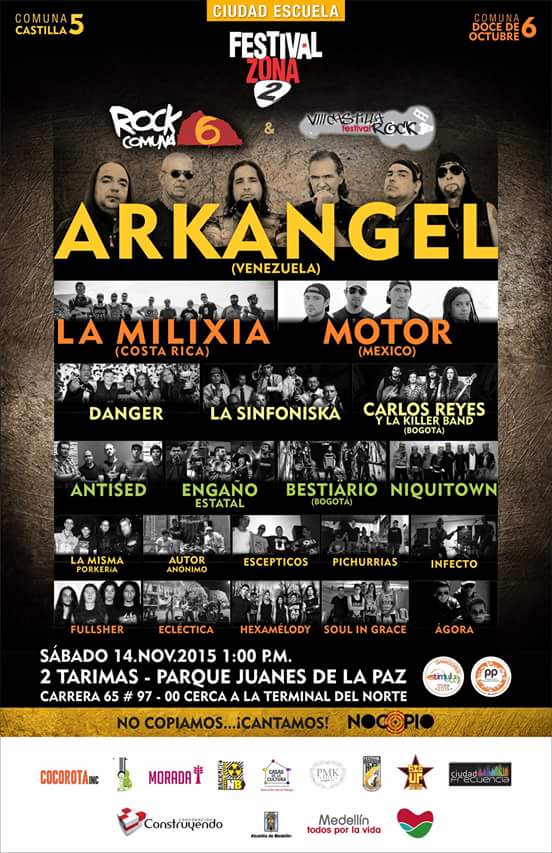 ComunaVisual's tweet photo. Están listos para disfrutar de los @festivaleszona2?Éste próximo 14 y 15 de nov. Los esperamos en #JuanesDeLaPaz #CV https://t.co/m7WDgVg2pm