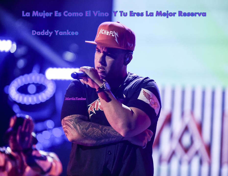 MariiaYankee's tweet photo. La mujer es como el vino y tu eres la mejor reserva ♥♥♥ @daddy_yankee #MayorQueYo3 #MasFlow3 ♥ LaTorreDelMovimiento♥ https://t.co/EXZ6ICR8qu