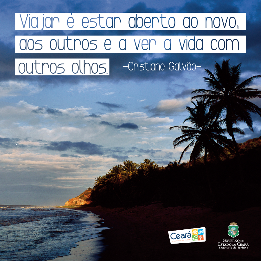 seturceara's tweet photo. Porque viajar é preciso e é tudo de bom!  #DescubraCeara #PartiuCeara https://t.co/mjnarW86JH