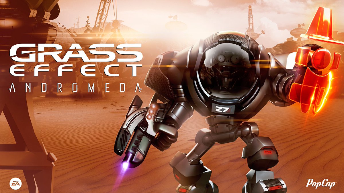 PlantsvsZombies's tweet photo. #PvZGW2 Z7 Mech Video Tomorrow – Zomboss can't wait. @masseffect @bioware https://t.co/RaAjuV9pve