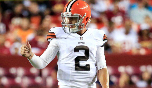 BrownsMexico's tweet photo. El couch habló "Puedo decir que será Johnny Manziel el que inicie como mariscal de campo mañana" https://t.co/FohciksOjF