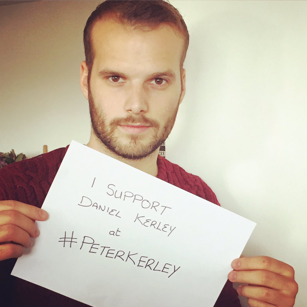 TheKevinLeslie's tweet photo. Supporting @DANIELJAMESREC &amp; all his hard work raising money to fight cancer #peterkerley @lady_showbiz RT https://t.co/rFbDpg3bvd