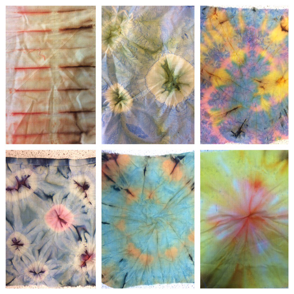 misscotsell's tweet photo. @SarumAcademy @artsatsarum amazing tie-dyes created by Year 8! Masters in the making... #creative #enjoyeducation https://t.co/YmIwTlgdjV