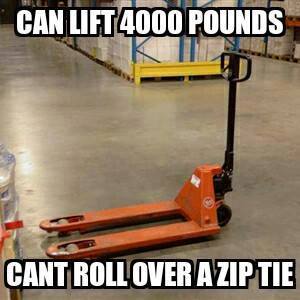 amsurplusinc's tweet photo. I am sure many of you can relate to this notion. #warehouseproblems #supplychain #materialhandling https://t.co/obX6Au1OzW