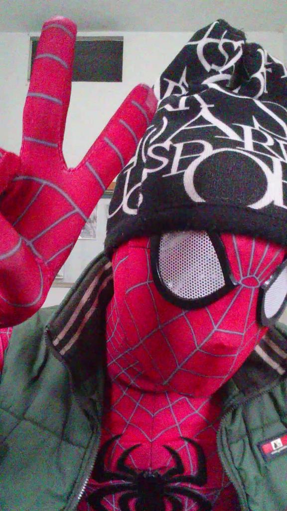 ShawtyLiu's tweet photo. SPIDER-MAN YO~YO~YO~
#SpiderMan #SpiderHowl #TaiwaneseSpiderMan #θθδΊΊ #θθθ±ͺ https://t.co/zH05D5Pt4i