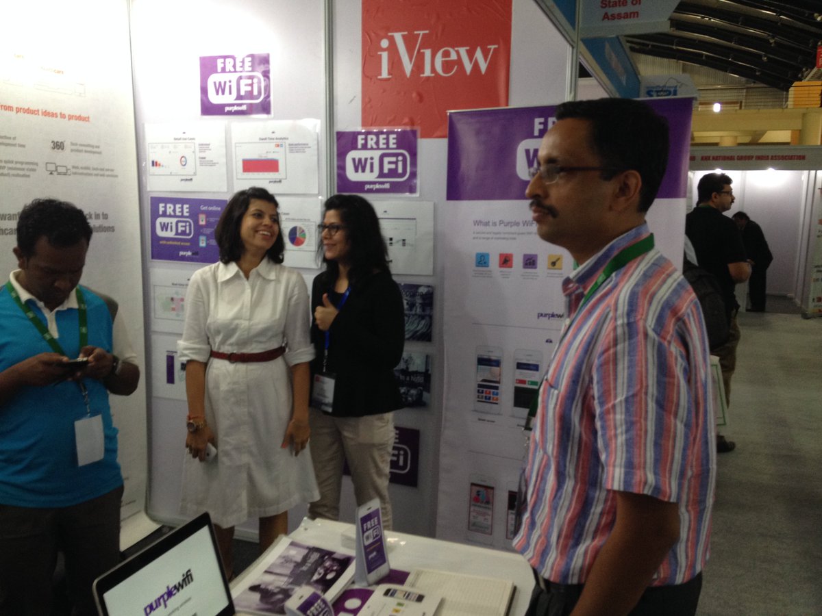 ShrenikJ5's tweet photo. lighter moments #purplewifi @purplewifi during exhibition in #india #cebit2015 https://t.co/S5GjnM5idv