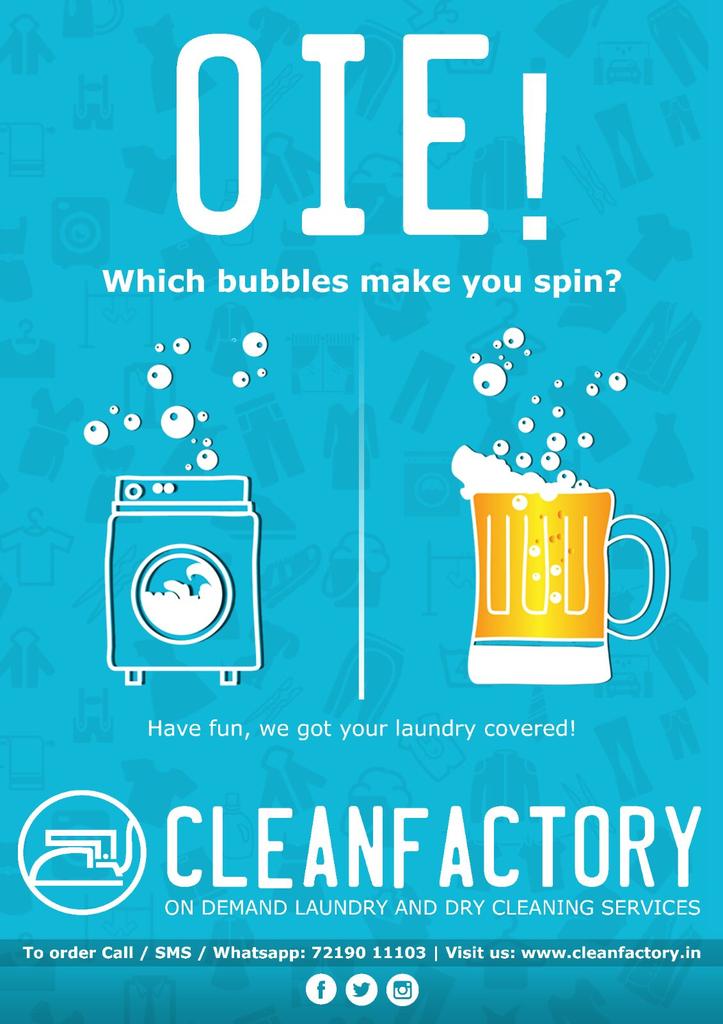 CleanFactoryIND's tweet photo. Keep Spinning , we got your laundry covered ;) https://t.co/Ozwelm9bIX