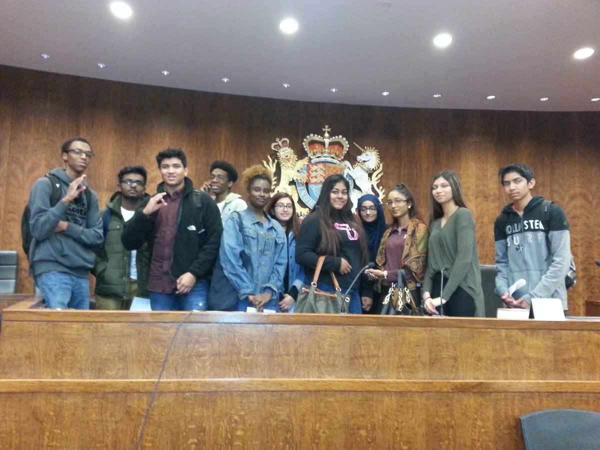 WestHillLibrary's tweet photo. Law trip to the Ontario Superior Courts and an interview with @shaunacitynews. Very cool!  #WHCI @tdsb @CityNews https://t.co/2Yd4oQnJeg