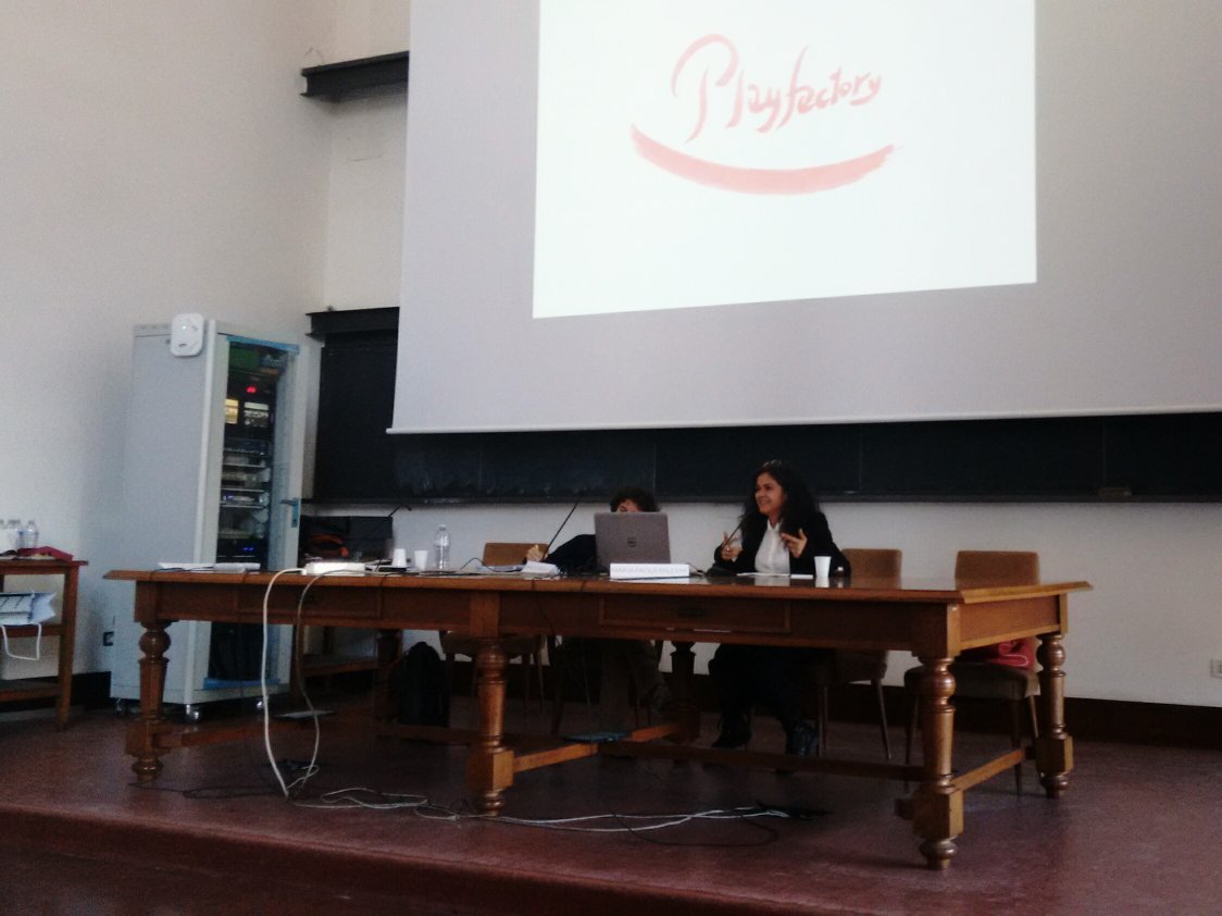 carlofranzato's tweet image. @MPPalermi on #Design as #CompanyCulture at #DesignUniboForum  #DesignDrivenInnovation in #BtoB firms | #PlayFactory