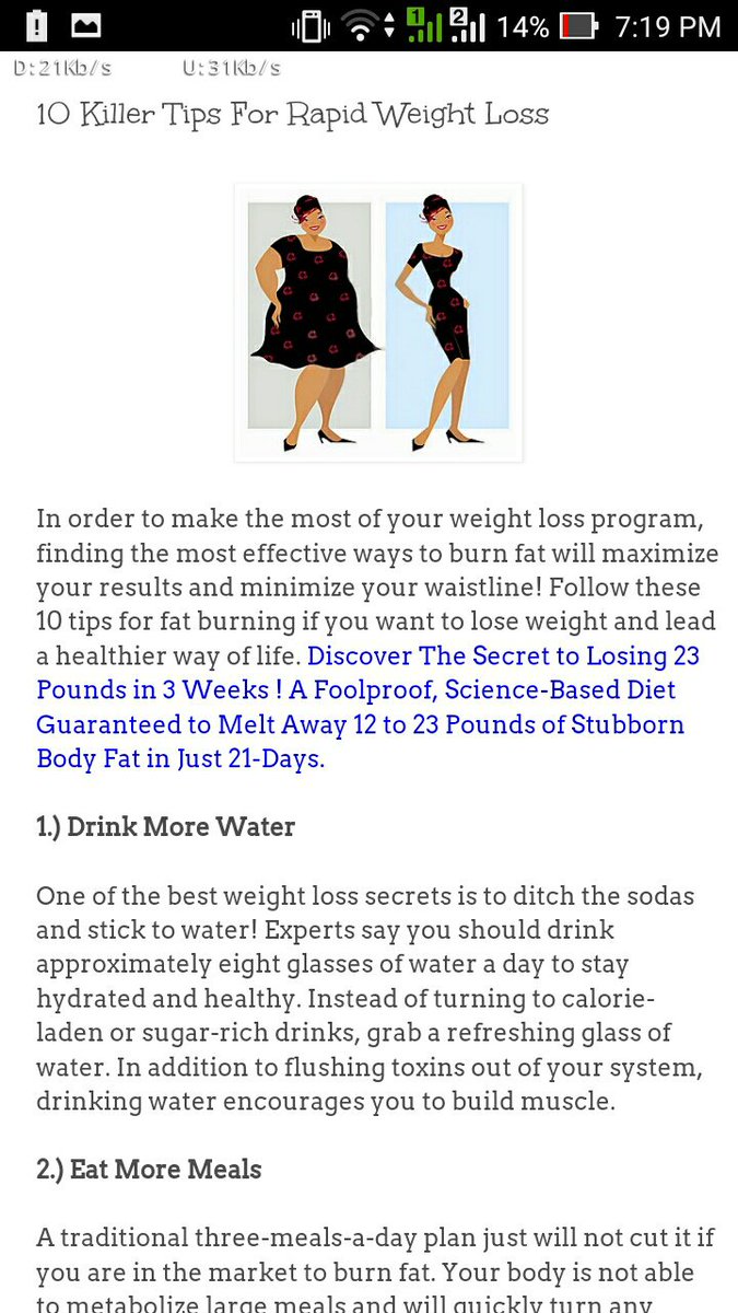 loseweight4us's tweet photo. 10 Killer Tips For Rapid Weight Loss !! https://t.co/5tlD8htIyU #fat#weightloss #slimworld #diettips  #beautifulbody https://t.co/3hXyFJ0LRo