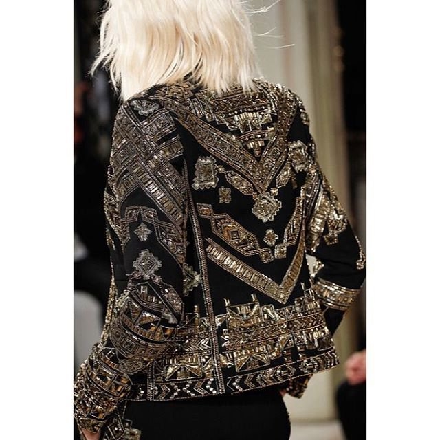 Do throw a jewel-adorned jacket over just about any outfit this fall to amp up the glam factor!