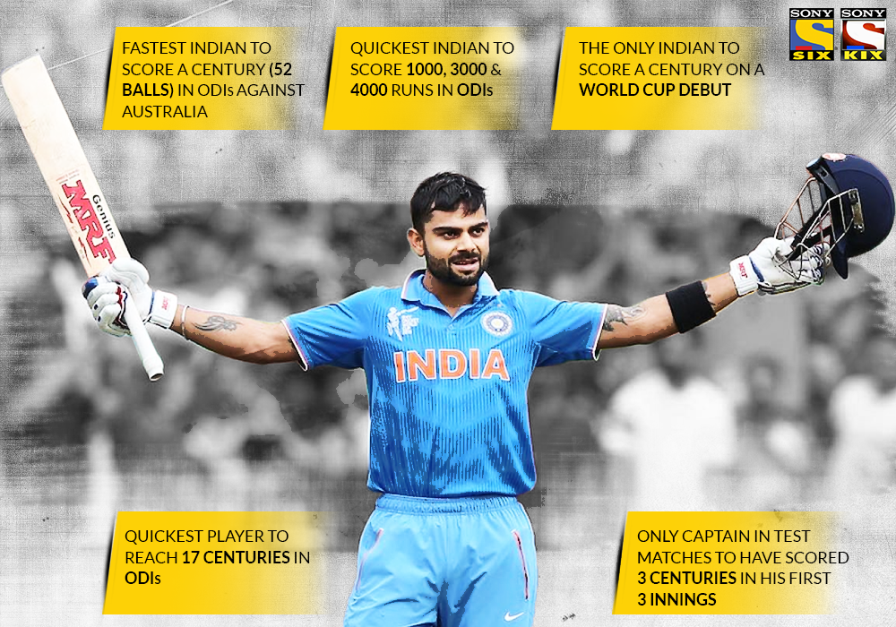 He is stylish, aggressive & carries an attitude like no one else. Wish Virat Kohli a very Happy Birthday 