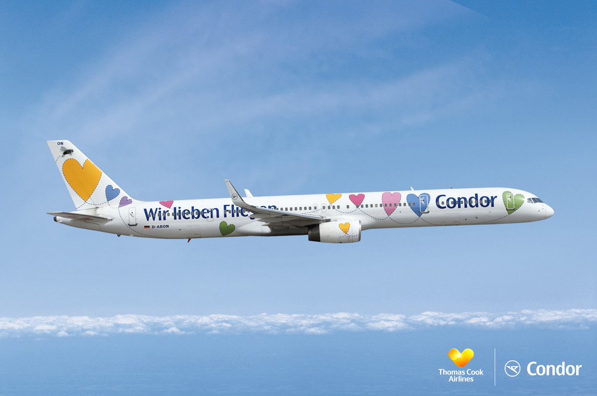 Condor's tweet photo. #Heartgate? Wir lieben Herzen! <3 #SunnyHeart #AvGeek https://t.co/RSPrZI217A