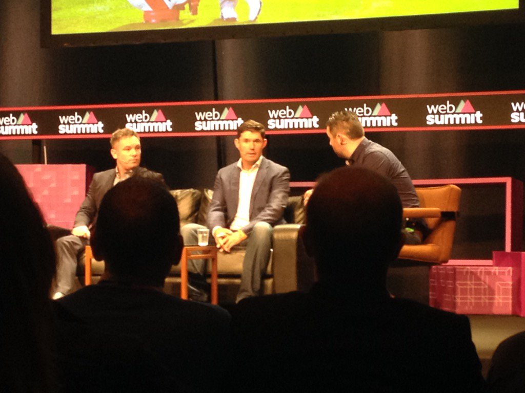 Helenaok1's tweet photo. @padraig_h what a legend #WebSummit2015 https://t.co/aK9sNlqR24