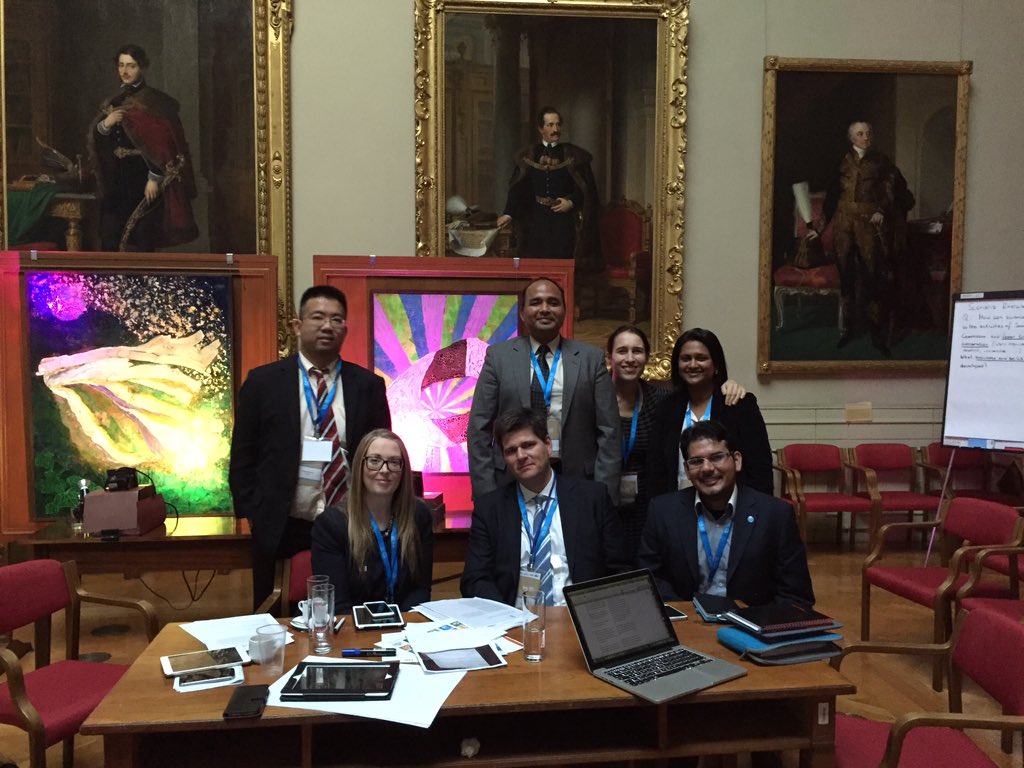 SabinaLeonelli's tweet photo. Group 4 focusing on @SDGoals Global Health and Well-Being @GlobalYAcademy @KLO_12 @BioengineerGM #WSF2015 https://t.co/zK4GtYilw5