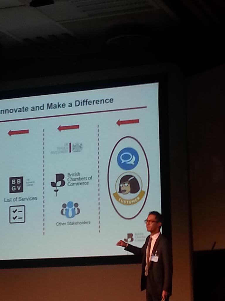 Mr Wai Ho, Exe Director of BBGV shared how to innovate and make a difference to customers @bbgv <a href="/WaiHo1/">Wai-Kit Ho</a>  #gnf2015