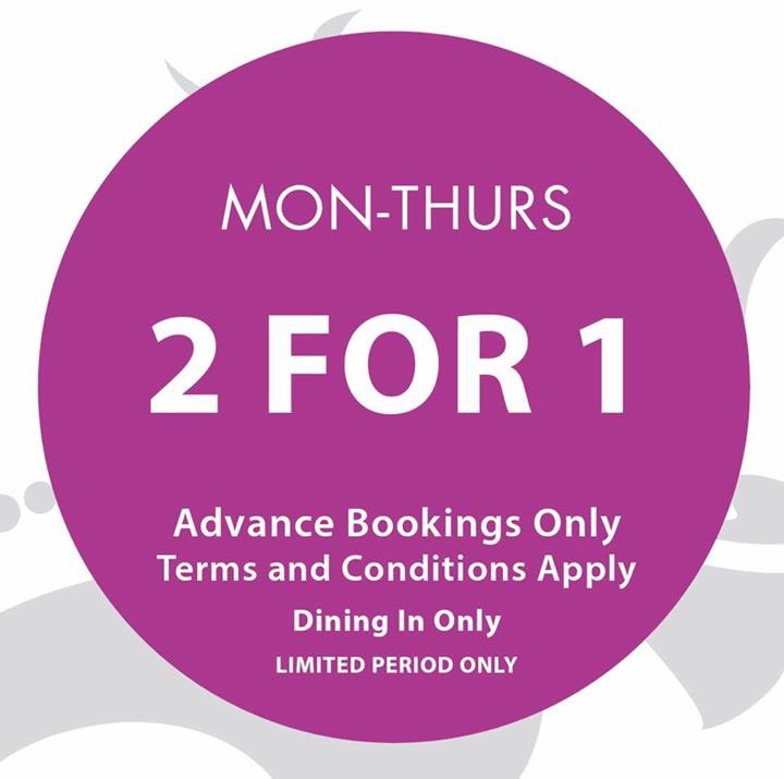 DoubleTree_ad's tweet image. 2 for 1 
Book your table on 01625 876518