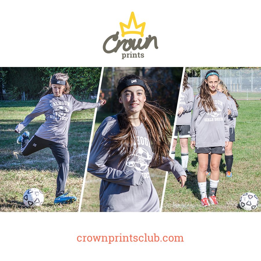 crownprints's tweet photo. Visit https://t.co/8V0BVe7ntk to learn about our collaboration with the Calhoun HS Girls Soccer Team https://t.co/Hz3zrTQ1Tp