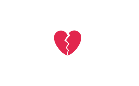 broken heart animation