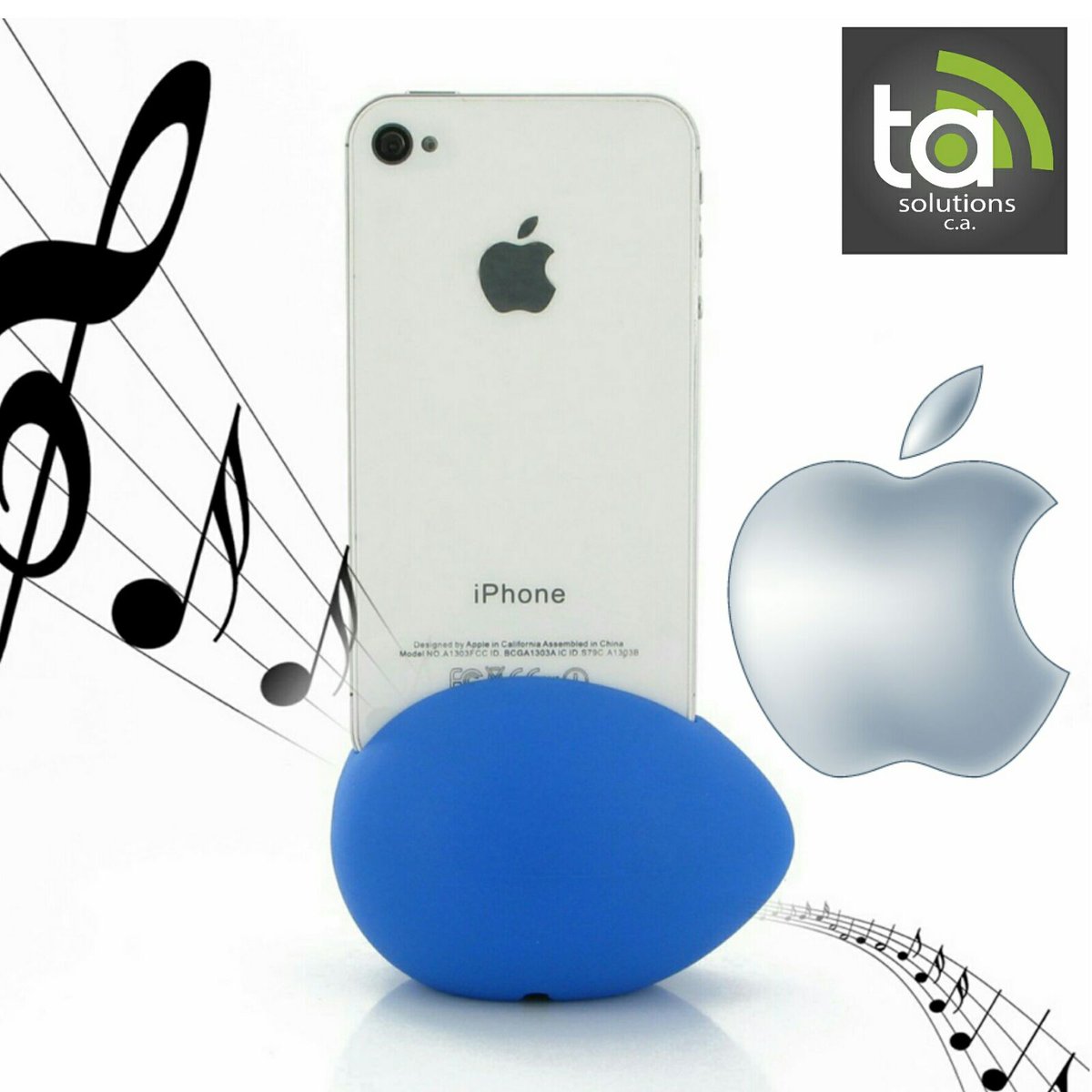 TASolutionsCA's tweet image. Silicone Speakers para tu iphone, te lo trae #tasolutions síguenos en instagram @tasolutions
