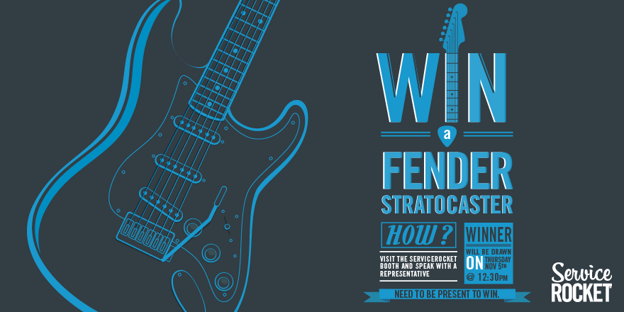 ServiceRocket's tweet photo. Enter to win a Fender at #AtlassianSummit! Stop by our booth for chance to to win. Good luck! #LuvYourSoftware https://t.co/fX1KWSpnnT