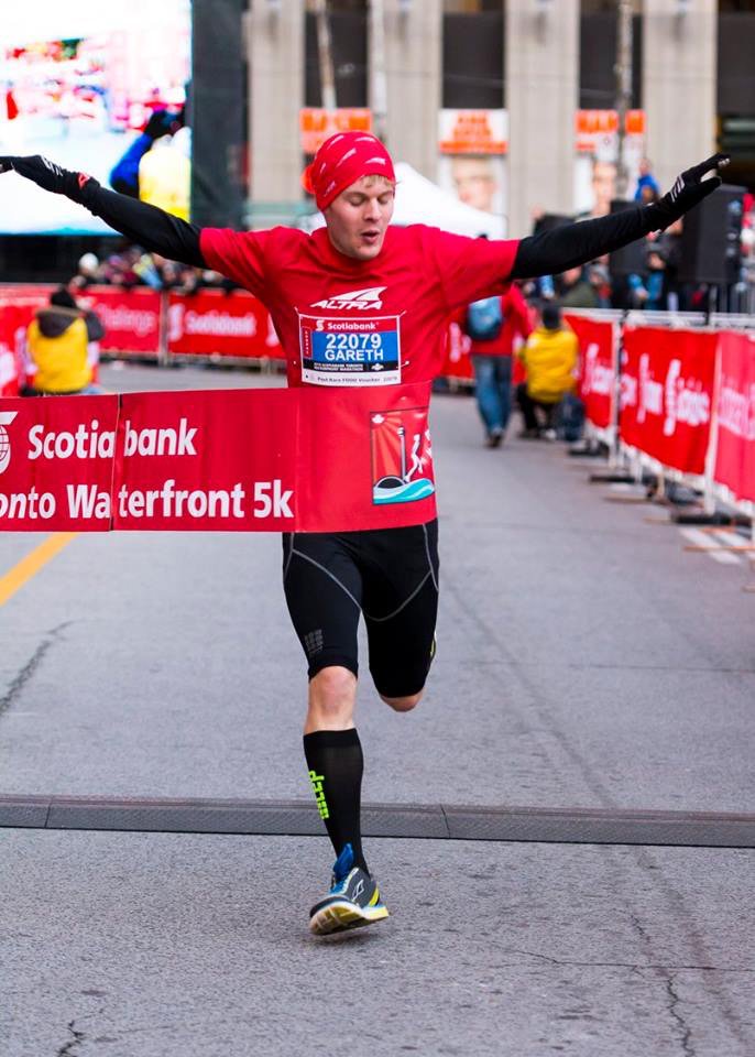 NoOvernightCamp's tweet photo. Awesome picture of my first ever banner break @AltraRunning @CEPCanada #altrarunningcanada #CEPcanada https://t.co/b4Y0YfbWxw