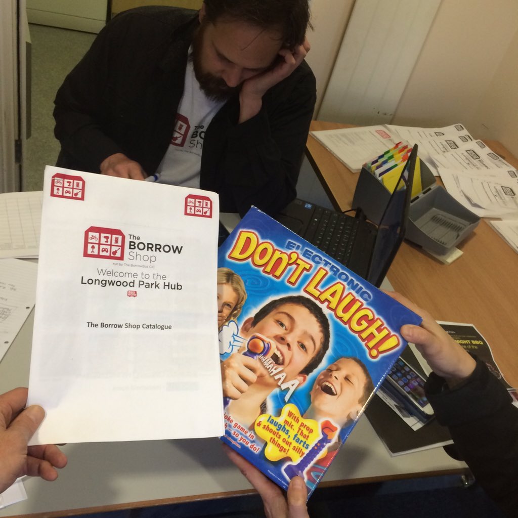 theborrowbus's tweet photo. Another item borrowed today from @theborrowbus @LongwoodHub #share #borrow #Langley https://t.co/xI9oy1TMdG