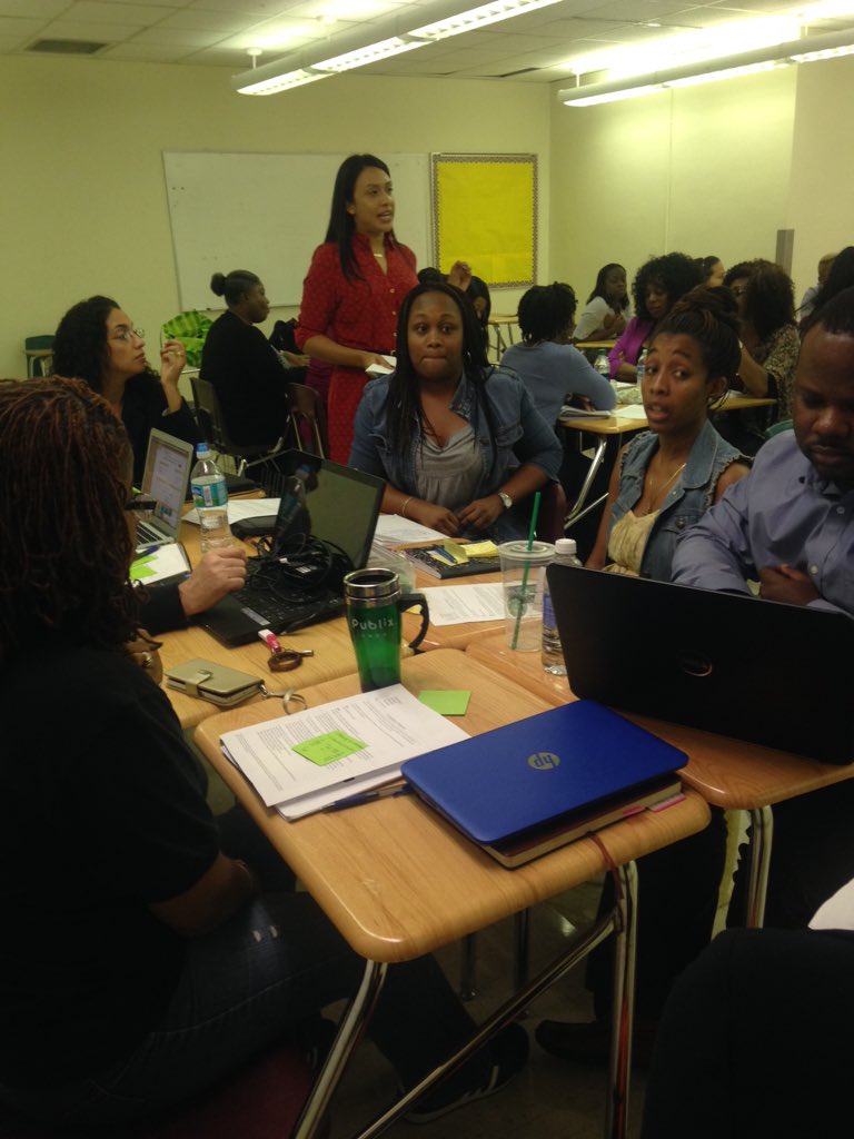 cookietea's tweet photo. 2nd coaches' PLC in action. #consultancyprotocol @eto @MDCPS https://t.co/KTSjLq3mR8