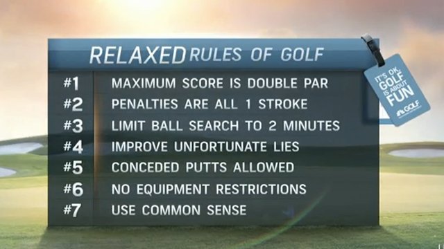 PGAAmateurGolf's tweet photo. We love revisiting the "Relaxed Rules of Golf" from our friends at @GCMorningDrive: https://t.co/YBX9Q1hAPi https://t.co/iArEkKMxM8