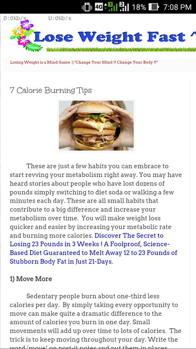 loseweight4us's tweet photo. 7 Calorie Burning Tips #burncalorie #weightloss #calorie #workingdiets #slimworld #healthyfood #burnfat #loseweight https://t.co/RotP7INVbe