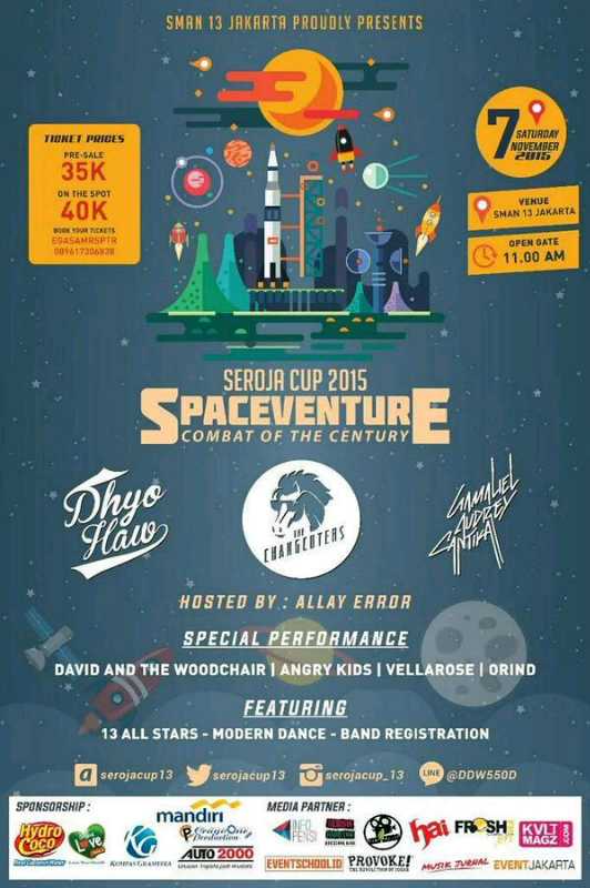 ayyunkgawat's tweet photo. @AcaraReggae_ @serojacup13 w/@twitchangcuters @DhyoHaw At. SMAN 13 Jakarta MC. @allayerror https://t.co/XAyT7hI3QG