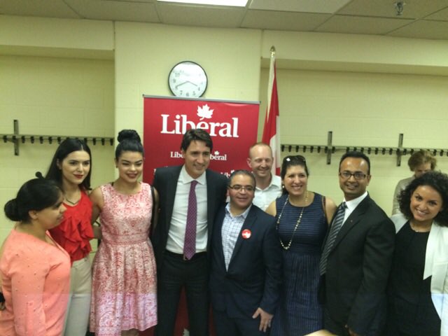 Congrats to <a href="/JustinTrudeau/">Justin Trudeau</a> and the entire cabinet. #lpc  let's get to work and move canada forward again.