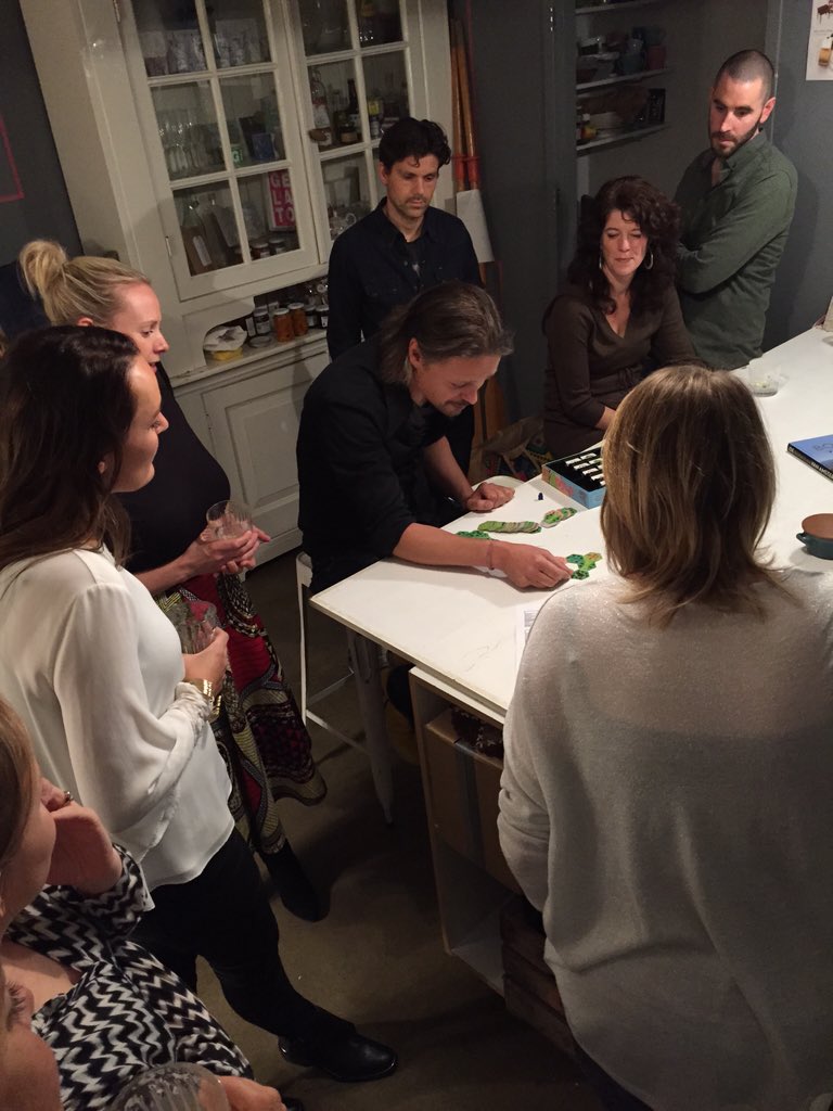 amsterdambox's tweet photo. @amsterdambox #gamenight try out. Niels, bedenker #rifugio deed spel uitleg. Daarna was the game on! #kerstborrel https://t.co/BWJ4mSFwYV